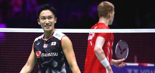 丹麦羽毛球队碾压英格兰羽毛球队，桃田贤斗爆发神勇的简单介绍