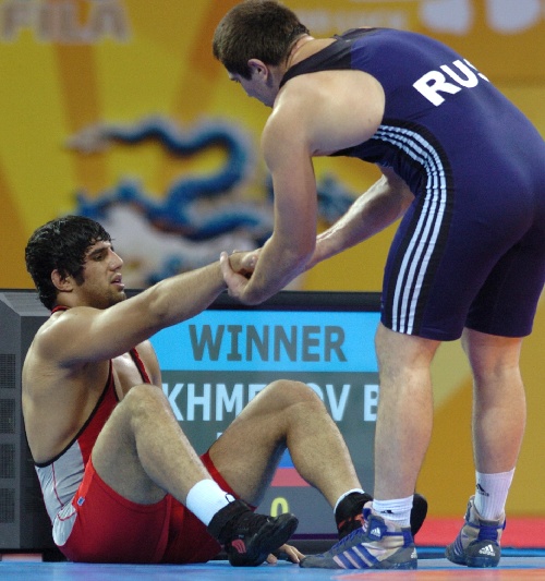 俄罗斯选手冷静应对问鼎金牌